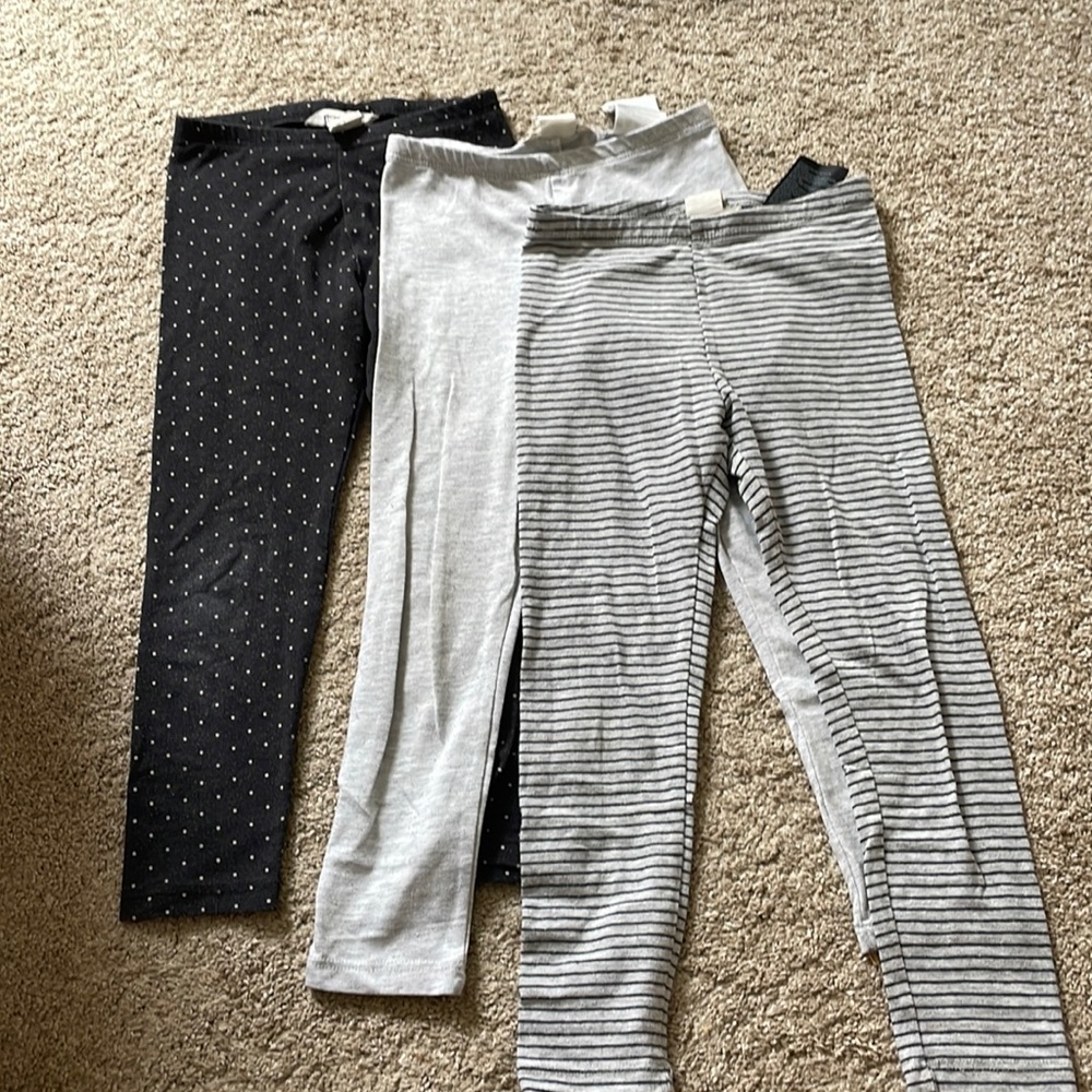 3 4T H&M Basic Leggings